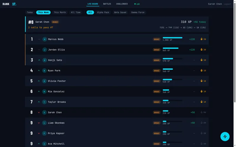 RankUp screenshot